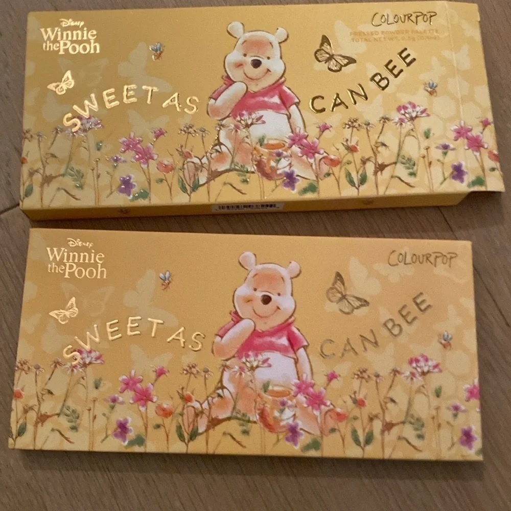 Colourpop x Winnie the Pooh Eyeshadow Palette Sweet as can Bee